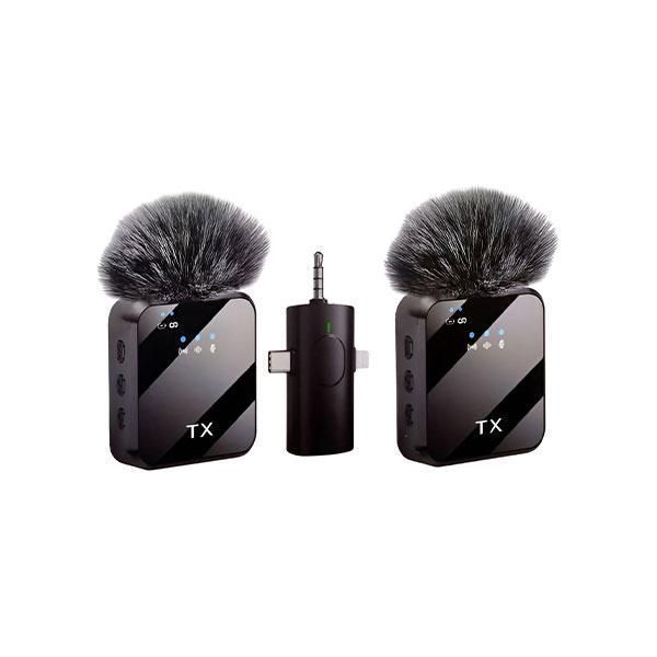 11-2 (3-in-1) Dual Wireless Noise Cancelling Lapel Microphone System photo 6