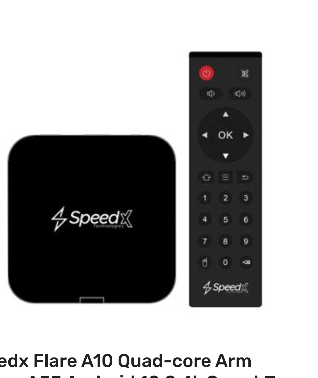 Quad-core Arm Cortex A53 Android 10.0 4k Smart Tv Box 2gb+16gb