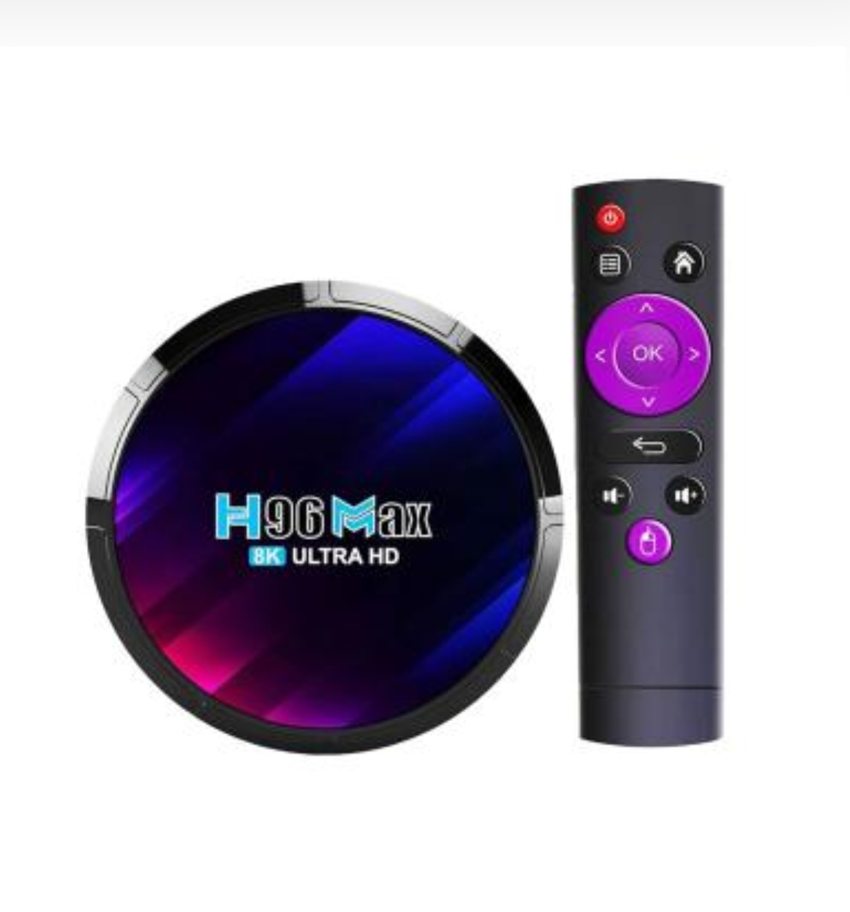 H96 Max For Led Led Android Tv 13.0 Version Tv Box 4+64gb