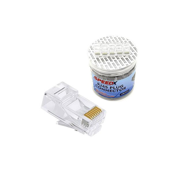 Cat6 (fu) Utp Conenctor 100 Pcs Per Bottle