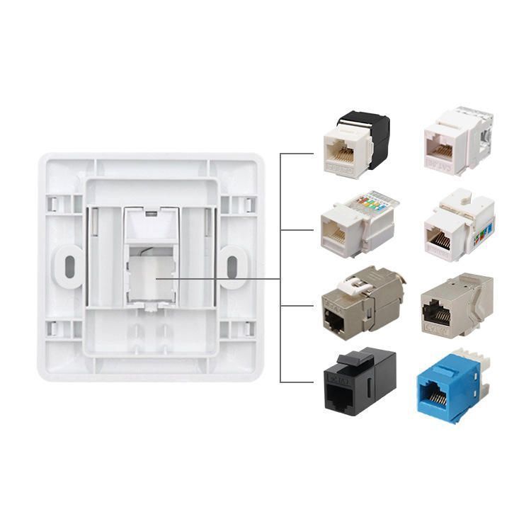 Commscope 1 Port Cat6 Face Plate Netwotking Socket photo 2