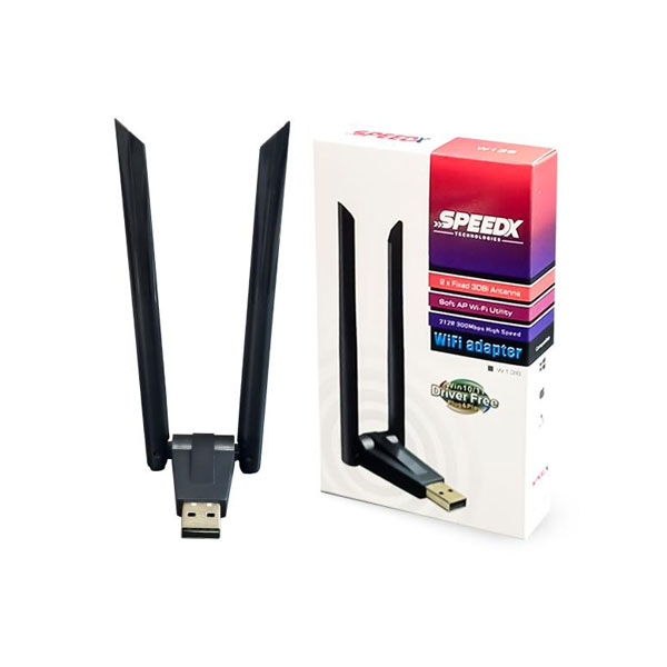 Alfa W136 3dbi Rtl 8192 Dual Antena Wifi Usb Adapter 300 Mbps