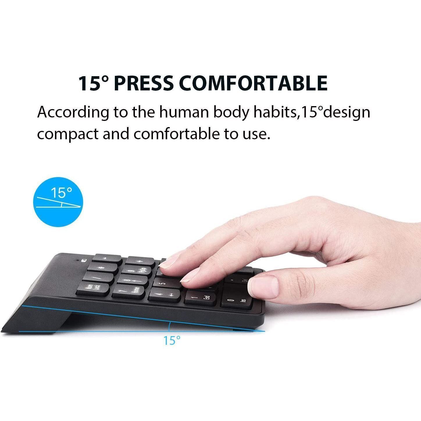 24-Key Programmable USB Numpad – Numeric Keypad for Laptop & PC | Wholesale photo 2