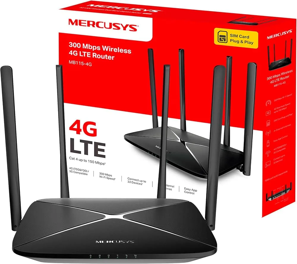 4G LTE Mobile Wi-Fi Router  PTA APPROVED