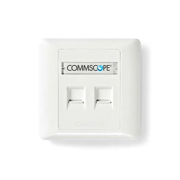 Commscope 2 Port Cat6 