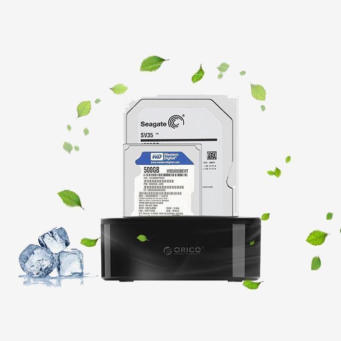 Orico (6228us3) 2.5/3.5 Inch Usb3.0 1 To 1 Hdd And Ssd Hard Drive Dock photo 3