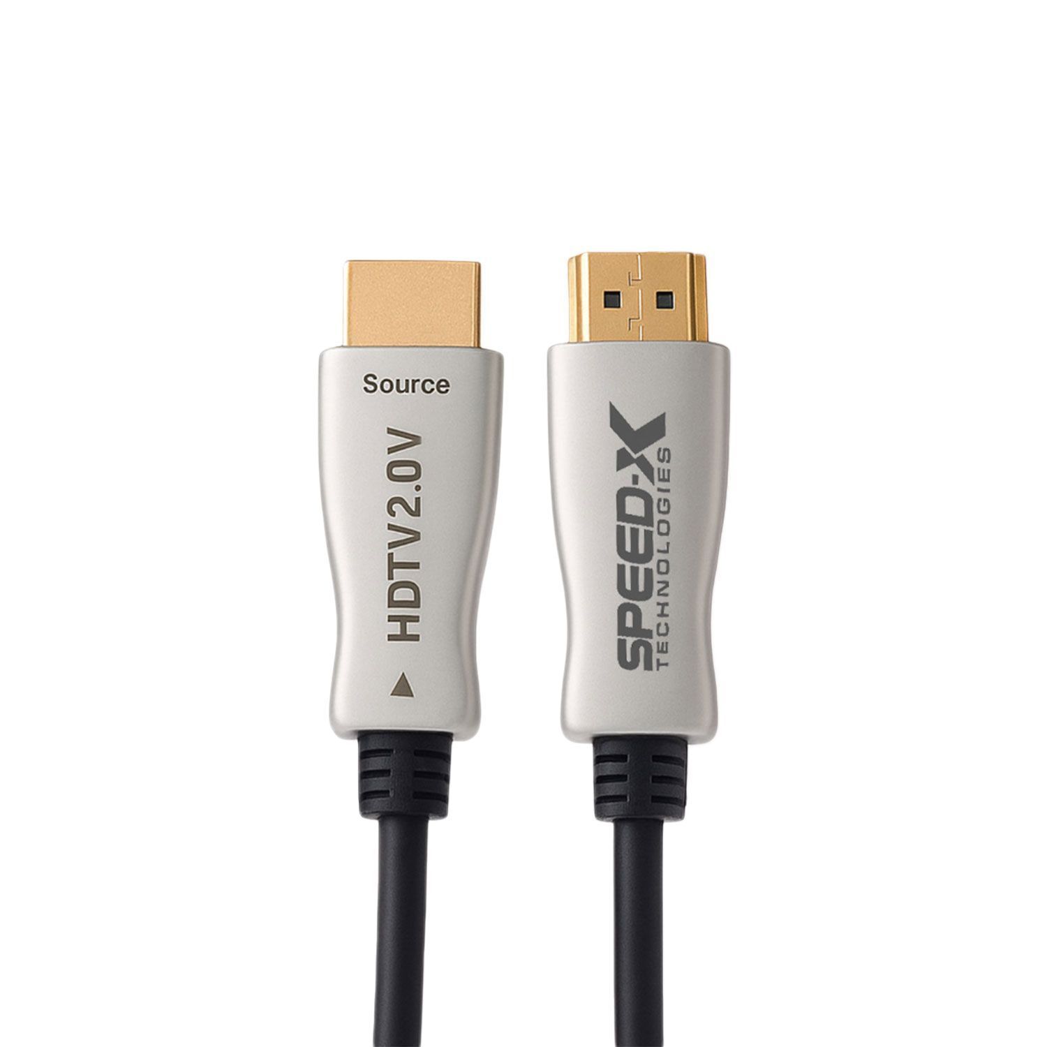 Speed-x 20m Fiber Hdmi Cable 2.0/2.1 Aoc(active Optical Cable) 30awg Copper Support 4k 8k Uhd (full Length) photo 2