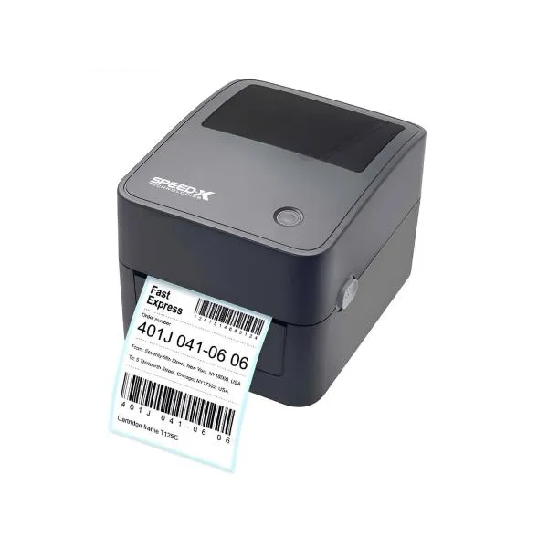 Speed-x Sp-700u 4 Inch Thermal Receipt And Label Printer With Usb Interfac,152mm/s Printing Speed Black Colour