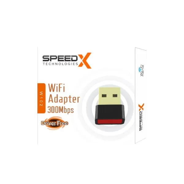 Speedx Alfa W102 Wireless Adapter 300mbps 