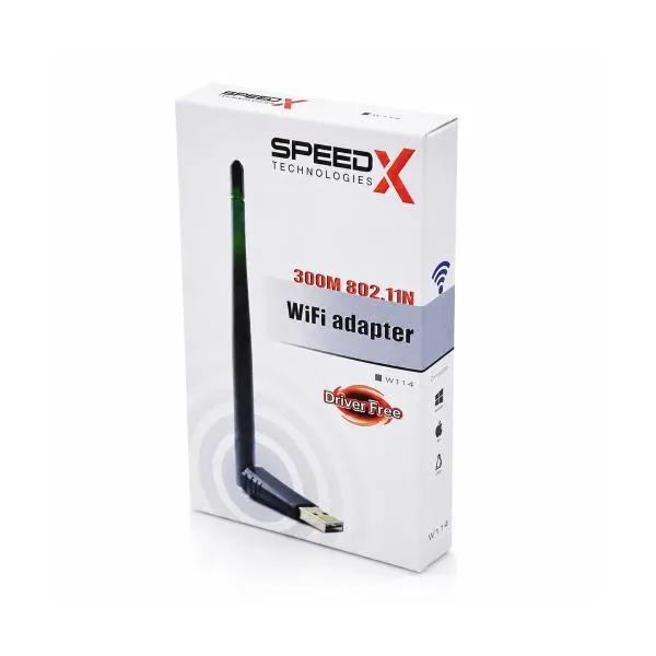 Speedx Alfa W11 Antenna Wifi Usb Adapter 300mbps