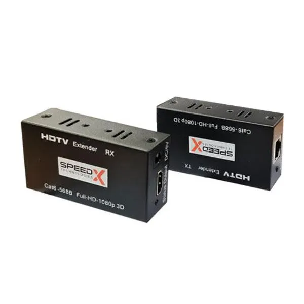 Speedx Hdmi Range Extender Single Lan 60m