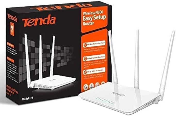 Tenda F3 300Mbps 3 Antenna Wireless Router