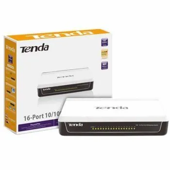 Tenda S16 16-Port-10/100Mbps Desktop-Switch
