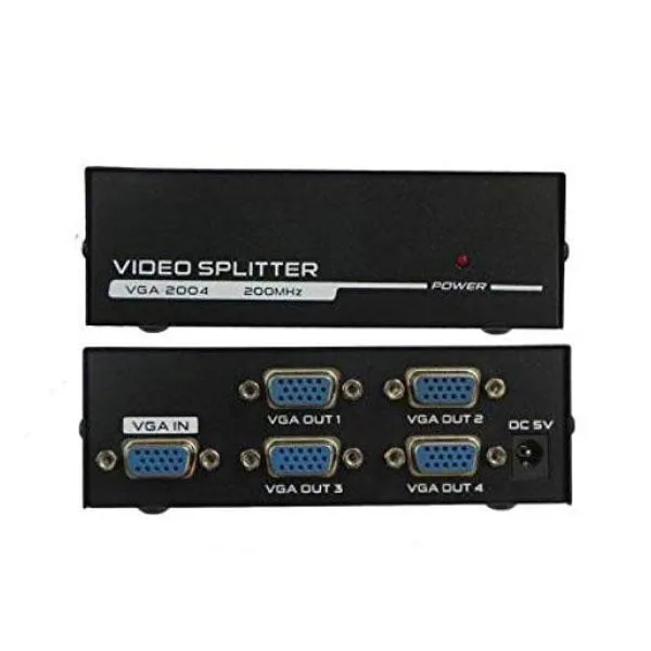  Vga Splitter 4 Port 200 Mhz