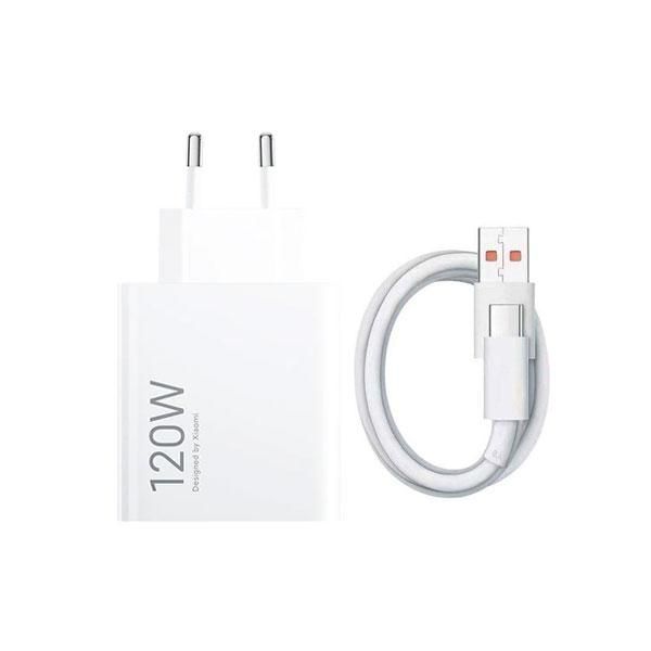 Xiaomi 120W HyperCharge Fast Wall Charger with Type-C Cable (EU Plug, QC3.0)